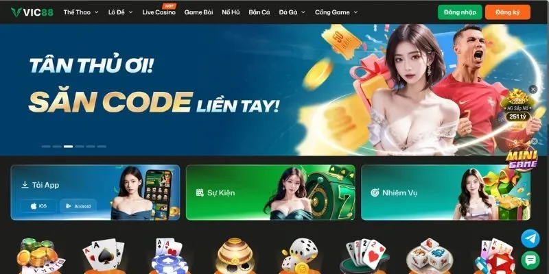 VIC88 - Cổng Game Đổi Thưởng Hấp Dẫn, Uy Tín Nhất Việt Nam 2 Khám phá thông tin tổng quan về nhà cái VIC88