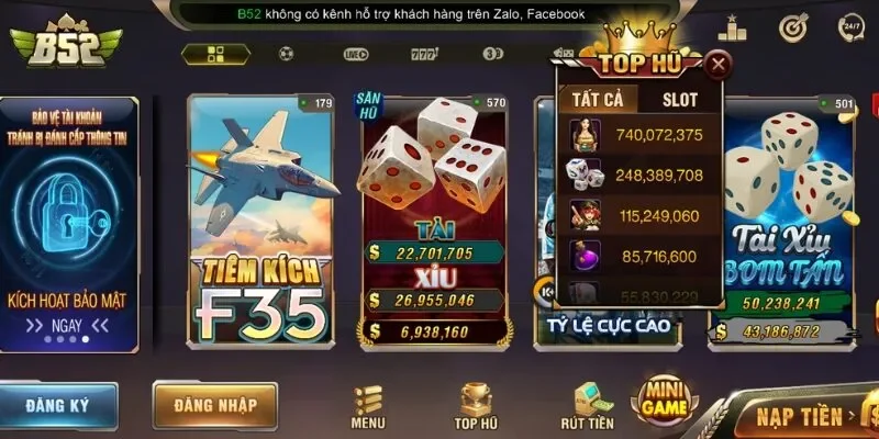 B52 - Sân Chơi Giải Trí Trực Tuyến Với Hàng Trăm Game Hot 1 b52