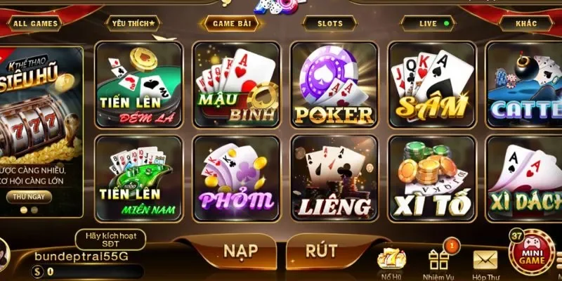 X8 Với 3 Triệu Lượt Truy Cập/Tháng, Nạp Rút Chỉ 1-5 Phút 4 Trải nghiệm sảnh game đa dạng tại X8